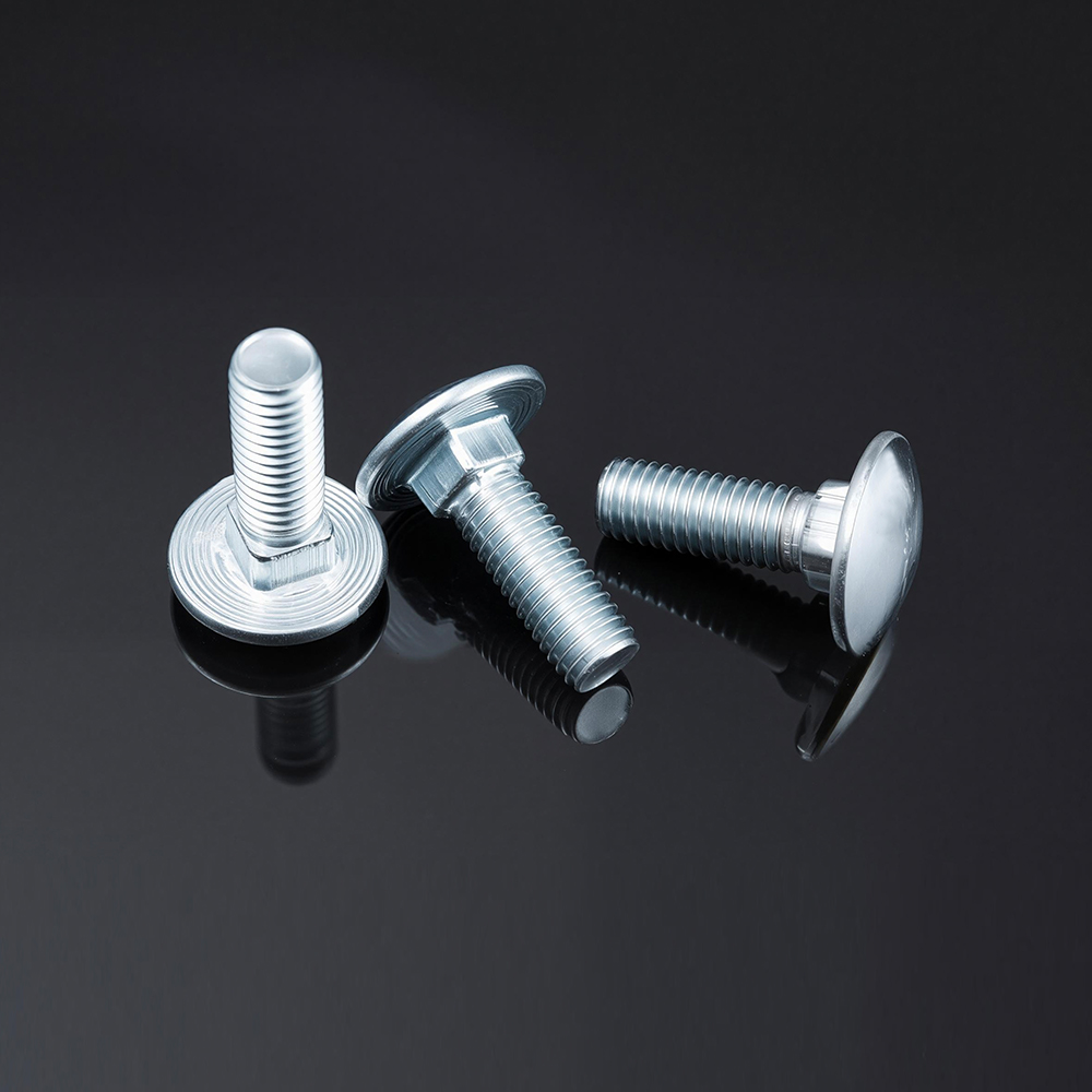 Large Flat Round Head Square Neck Carriage Bolt